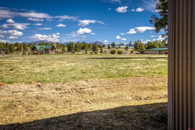 2785 Rock Rd Unit A, Pagosa Springs, CO 81147 - view of yard with a mountain view