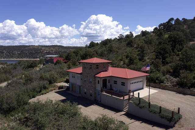 18812 Rd 27, Dolores, CO 81323 - drone / aerial view featuring a forest view