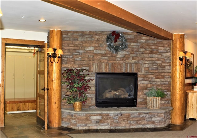 view of living room