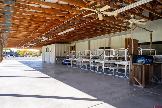 view of stable