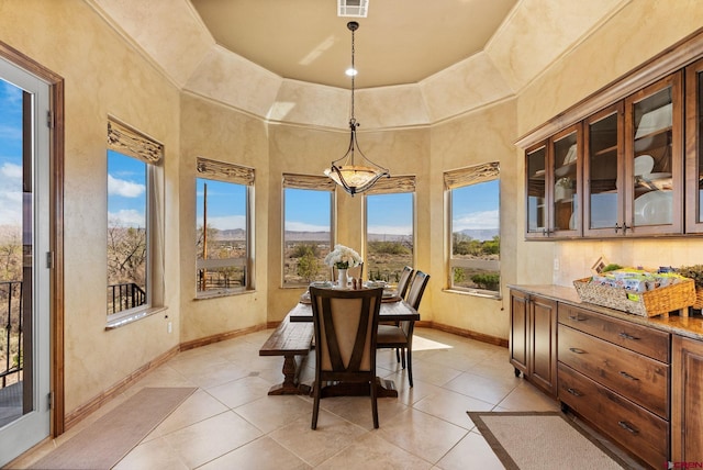 714 Washington Ct, Grand Junction, CO 81507 - sunroom with tile patterned floors and baseboards