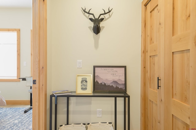 interior details featuring baseboards