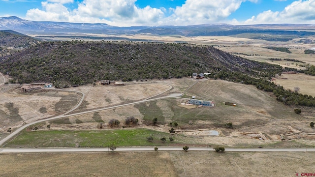 2605 Antler Ct, Crawford, CO 81415 - bird's eye view featuring a mountain view