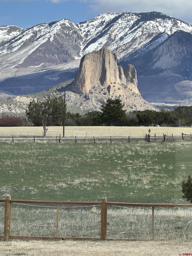 2605 Antler Ct, Crawford, CO 81415 - mountain view featuring a rural view
