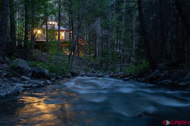 226 Lake Fork Junction Rd, Ophir, CO 81426 - view of road featuring driveway and a forest view