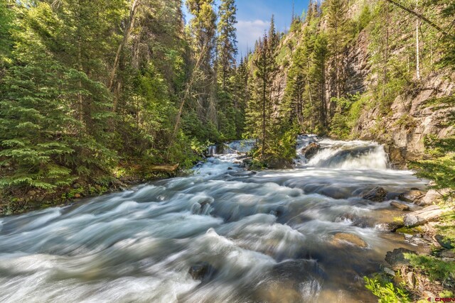226 Lake Fork Junction Rd, Ophir, CO 81426 - view of landscape featuring a wooded view