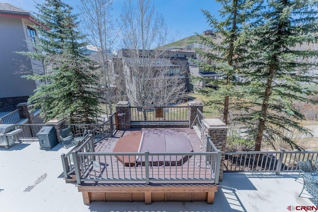 view of deck