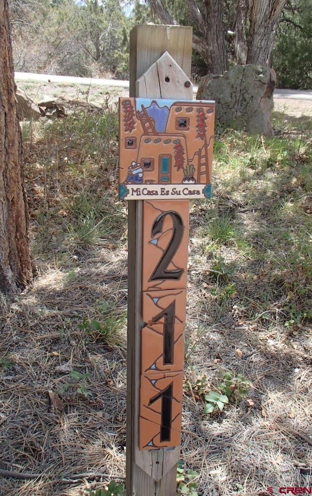 view of details