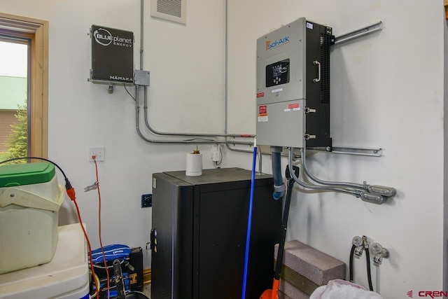 view of utility room