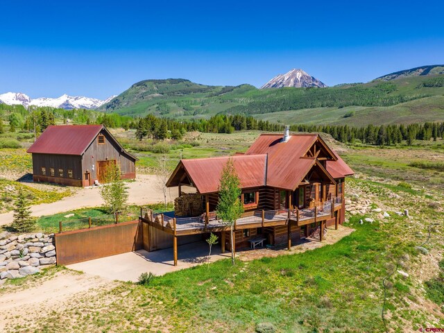 1482 Peanut Lake Rd, Crested Butte, CO 81224 - view of mountain backdrop