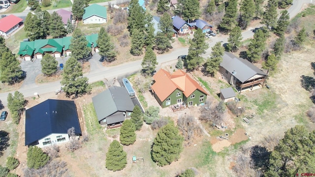 292 E Golf Pl Unit B, Pagosa Springs, CO 81147 - aerial view of property's location featuring nearby suburban area