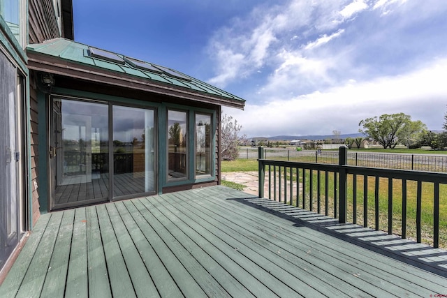 16303 6760th Rd, Montrose, CO 81401 - view of wooden terrace