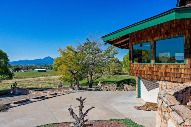 14120 Rd 26, Dolores, CO 81323 - view of patio / terrace with a mountain view