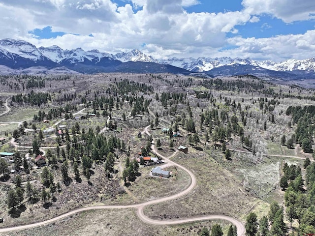 360 Forest Hill Rd, Ridgway, CO 81432 - bird's eye view of mountains