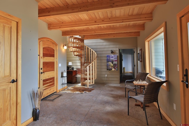 53315 Bull Basin Rd, Mesa, CO 81643 - view of patio featuring stairs