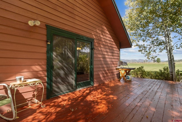 view of deck