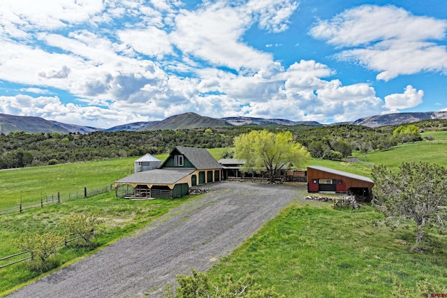 10491 54 7/10 Rd, Molina, CO 81646 - view of mountain backdrop featuring rural landscape