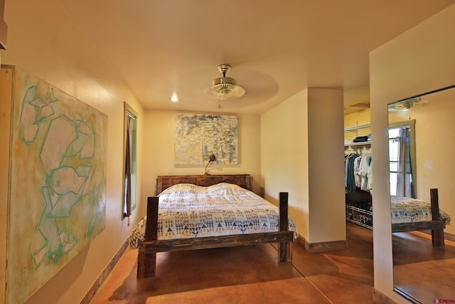 10491 54 7/10 Rd, Molina, CO 81646 - bedroom featuring baseboards and concrete floors
