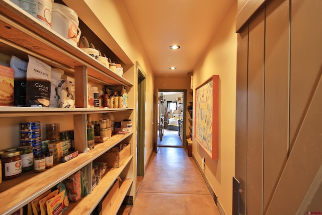 10491 54 7/10 Rd, Molina, CO 81646 - corridor with recessed lighting and finished concrete flooring