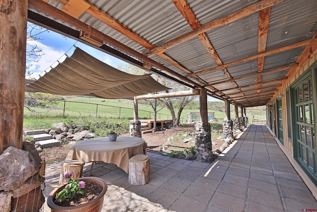 10491 54 7/10 Rd, Molina, CO 81646 - view of patio / terrace featuring fence