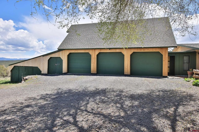 10491 54 7/10 Rd, Molina, CO 81646 - garage featuring a detached garage