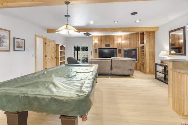 584 Oren Rd, Pagosa Springs, CO 81147 - playroom featuring recessed lighting and light wood-style flooring