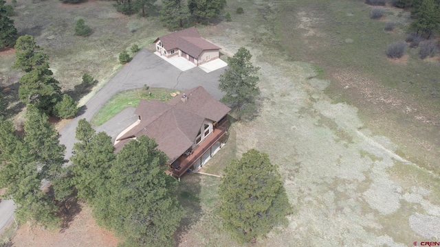 584 Oren Rd, Pagosa Springs, CO 81147 - aerial view of property and surrounding area