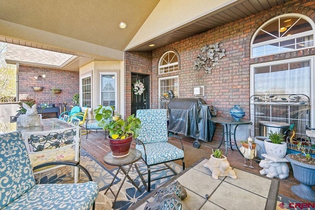 1060 Alta Vista Dr, Craig, CO 81625 - view of patio with grilling area and outdoor lounge area