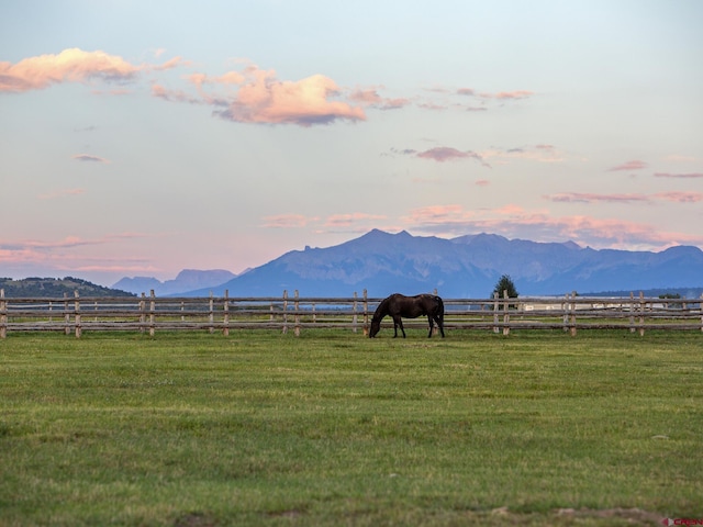 1789 County Road 44z S, Norwood, CO 81423 - view of mountain backdrop with rural landscape and a pastoral area