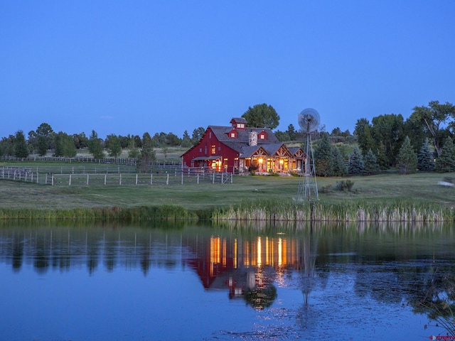 1789 County Road 44z S, Norwood, CO 81423 - water view featuring fence