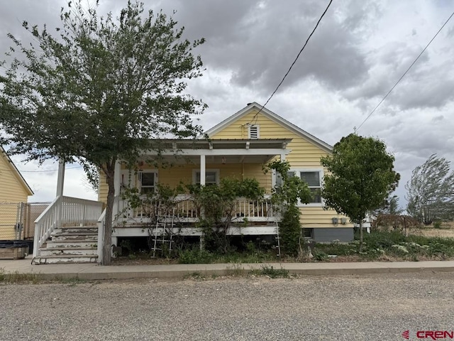 15556 D Rd, Delta, CO 81416 - view of front of property featuring a porch