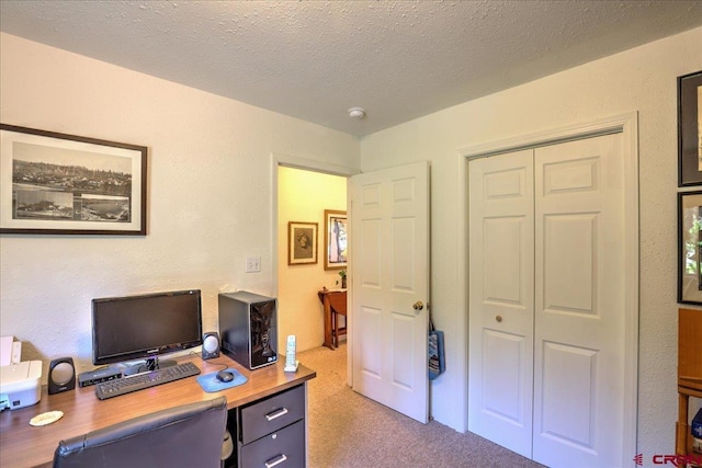 16 Mosswood Dr, Pagosa Springs, CO 81147 - carpeted office with a textured ceiling