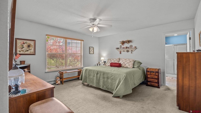 2384 Ridge Circle Dr Unit 14, Grand Junction, CO 81507 - bedroom with carpet floors and ceiling fan