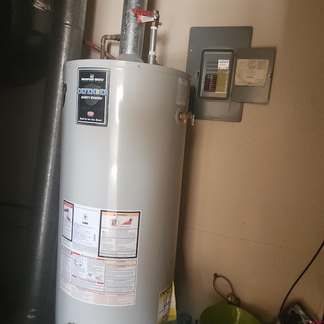 1016 Ln 12 N, Hooper, CO 81136 - utilities with gas water heater
