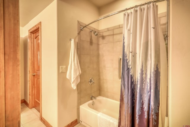 135 Eaton Dr Unit 1012, Pagosa Springs, CO 81147 - full bath with tile patterned flooring, shower / bath combo, and baseboards