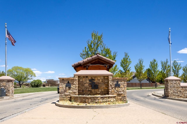 801 L Way, Cortez, CO 81321 - view of community sign