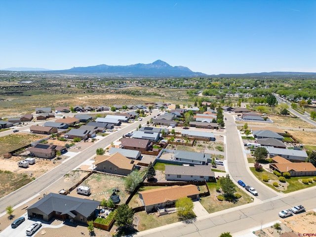 801 L Way, Cortez, CO 81321 - aerial view of residential area with mountains