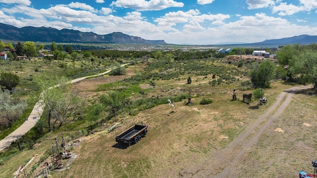 8041/2 S Broadway, Cortez, CO 81321 - aerial view of property's location featuring mountains