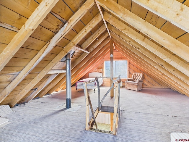 351 Slide Down Rd, Crawford, CO 81415 - view of unfinished attic