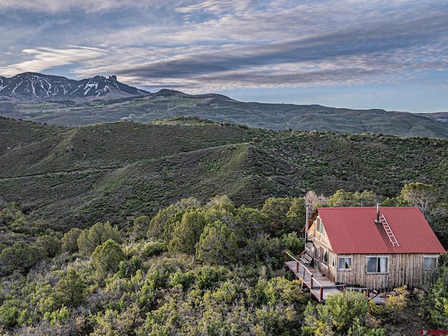 351 Slide Down Rd, Crawford, CO 81415 - view of mountain backdrop