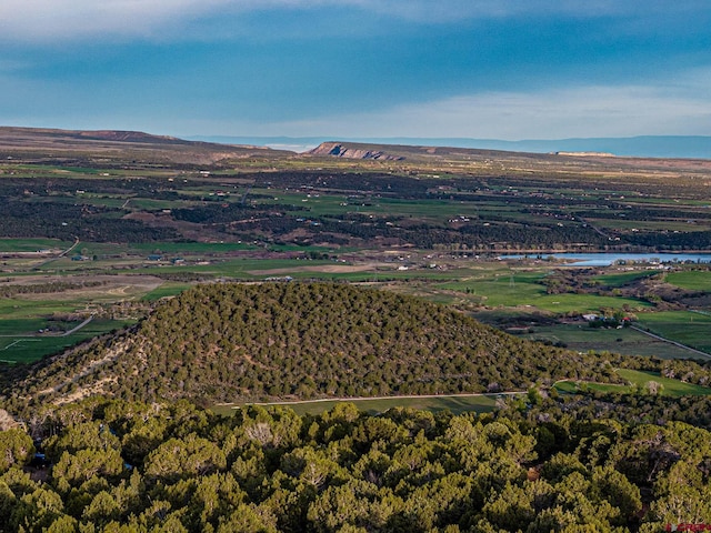 351 Slide Down Rd, Crawford, CO 81415 - aerial overview of property's location featuring a water and mountain view
