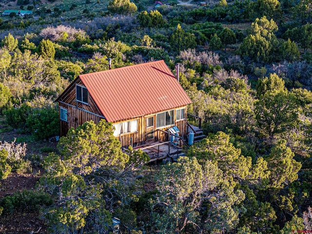 351 Slide Down Rd, Crawford, CO 81415 - view of subject property featuring a forest