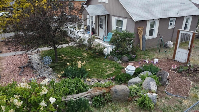 230 NW 5th St, Cedaredge, CO 81413 - view of side of home featuring stucco siding
