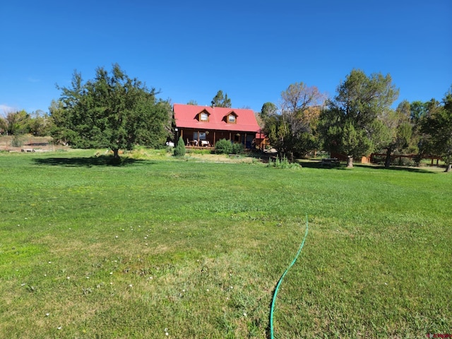 21330 Rd V.6, Lewis, CO 81327 - view of grassy yard