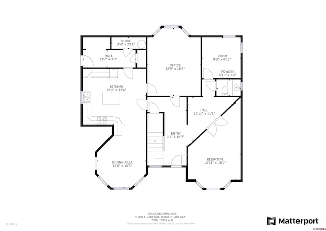 46 Camino Baca Grande, Crestone, CO 81131 - floor plan / room layout