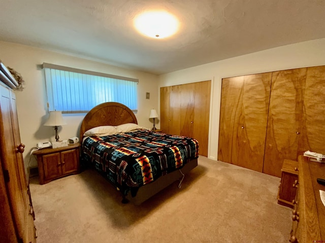 622 Rio Vista Rd, Gunnison, CO 81230 - bedroom featuring light carpet and two closets