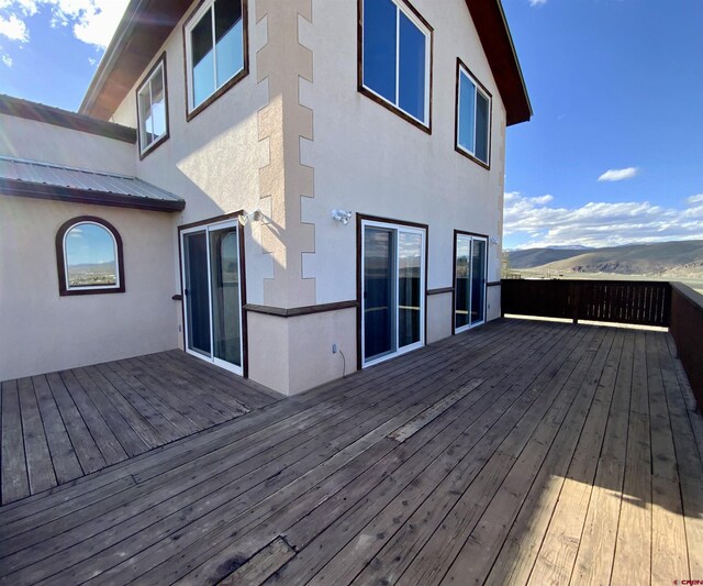 865 County Road 17, Gunnison, CO 81230 - view of deck
