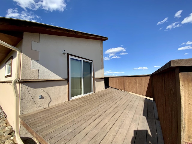 865 County Road 17, Gunnison, CO 81230 - view of wooden deck