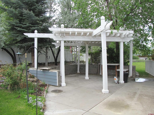 1770 Stellar Pl, Montrose, CO 81401 - view of patio with a pergola