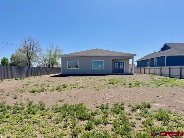 1911 Edison Ave, Alamosa, CO 81101 - rear view of property with a fenced backyard